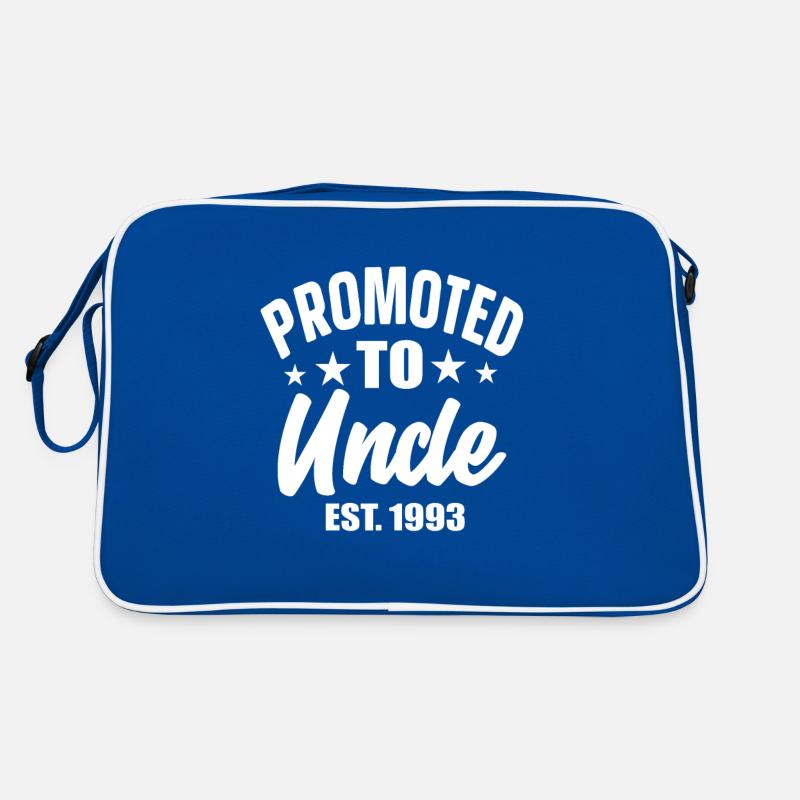 Promoted To Uncle est 1993 Retro Bag