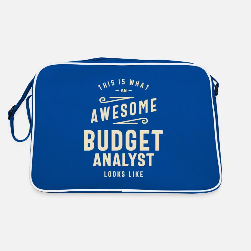 Budget Analyst Job Title Occupation Birthday Retro Bag