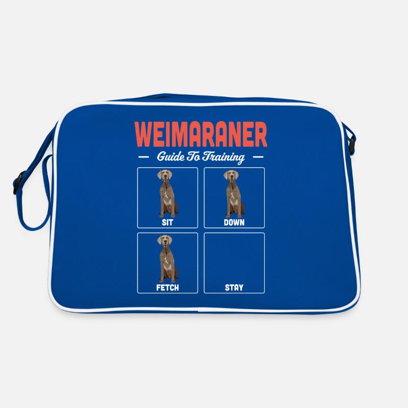 Weimaraner Retro Tasche