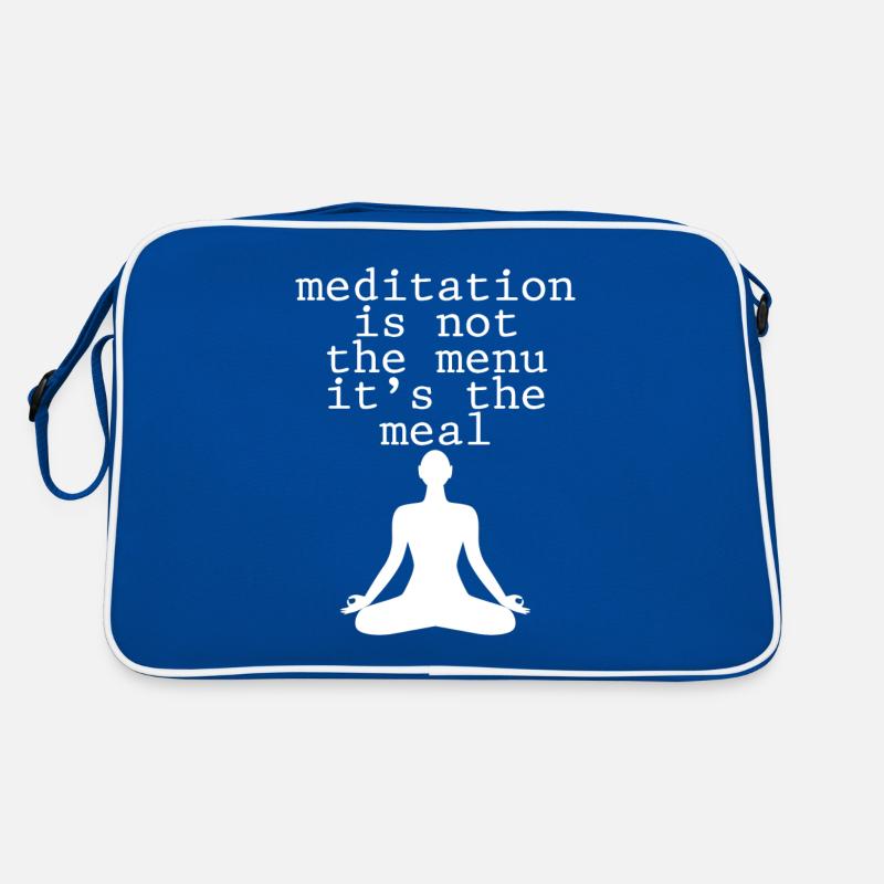 La méditation n’est pas le menu, c’est le repas 4 Sac Retro