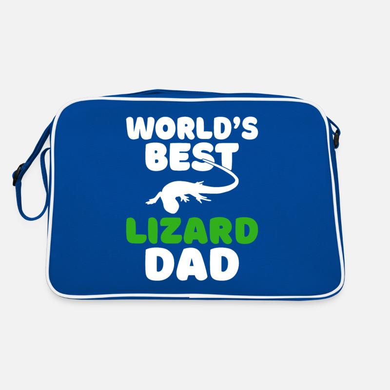 Eidechsenliebhaber Eidechse Geschenk Eidechse Besitzer Retro Tasche