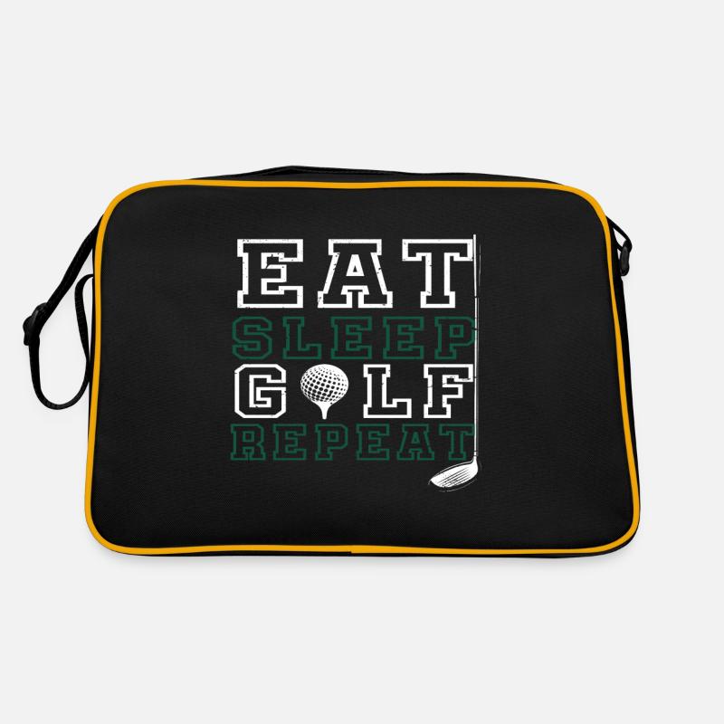 Golf Geschenk Witz Golfspieler Golfer Retro Tasche