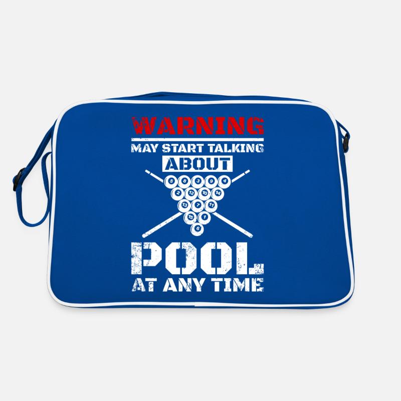 Talking about billiards pool Retro Tasche
