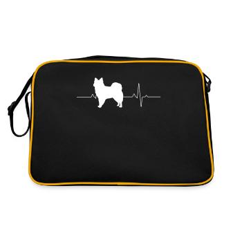 American Eskimo - Retro Bag - black/gold - Back