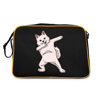 American Eskimo - Retro Bag - black/gold - Back