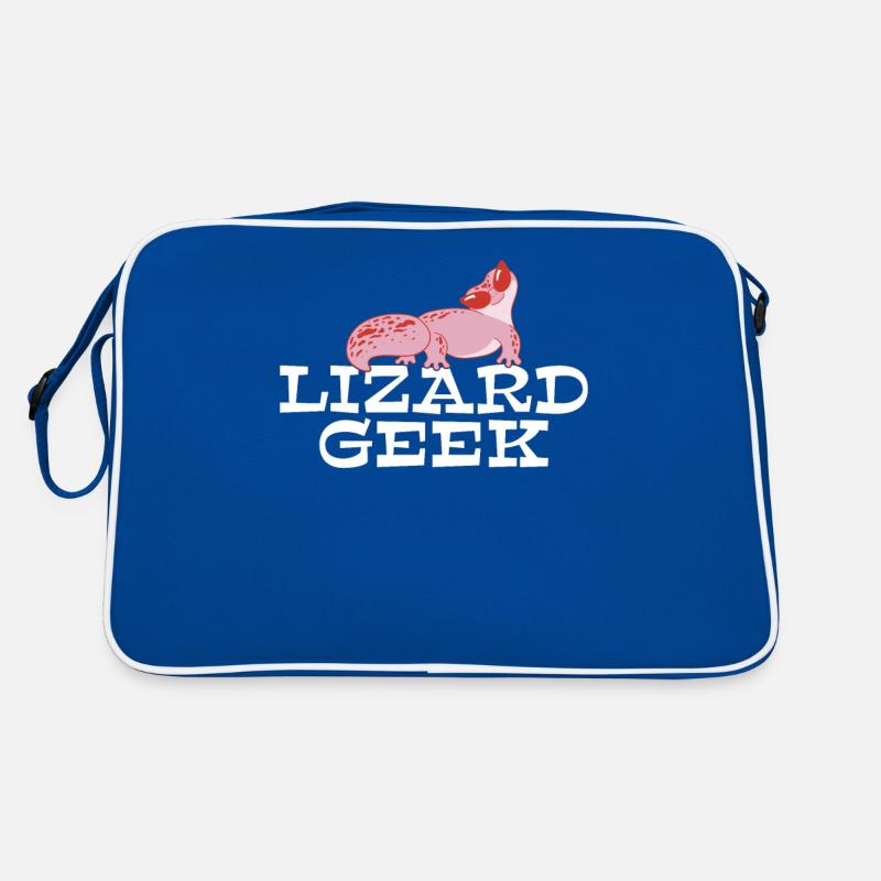 Eidechsenliebhaber Eidechse Geschenk Eidechse Besitzer Retro Tasche