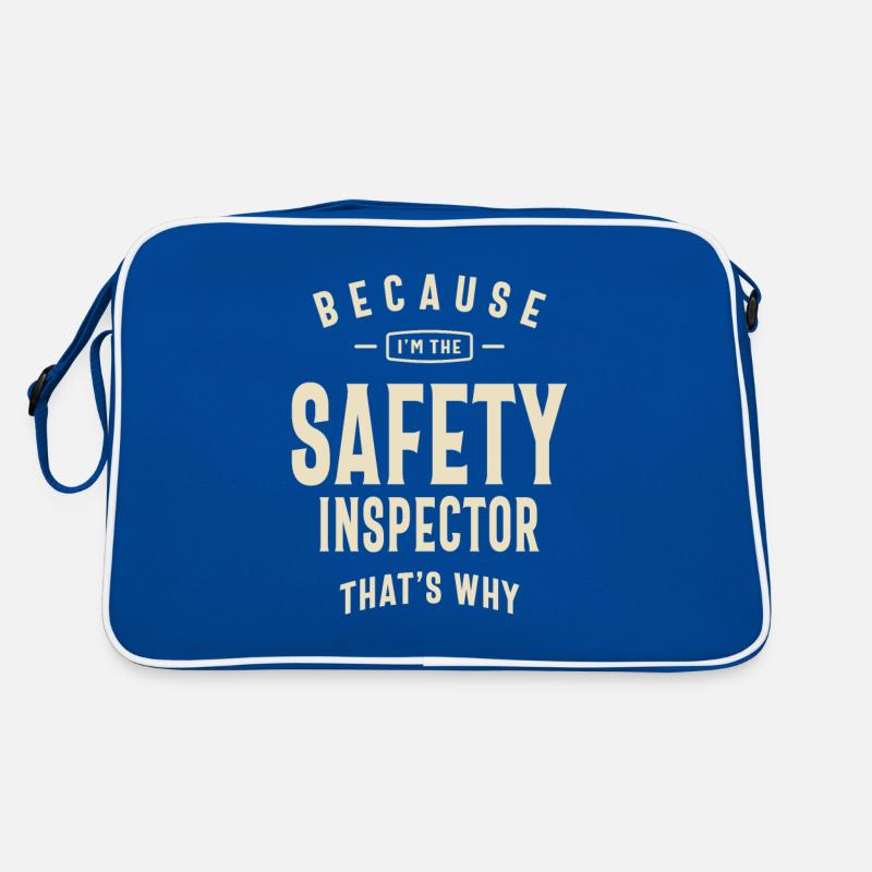 Safety Inspector Occupation Retro Bag