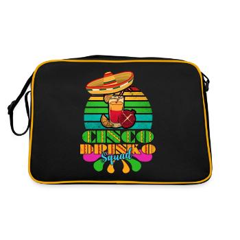Cinco De Mayo - Sac Retro - noir/or - Dos