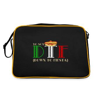 Cinco De Mayo - Sac Retro - noir/or - Dos