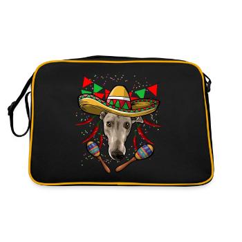 Cinco De Mayo Greyhound - Sac Retro - noir/or - Dos