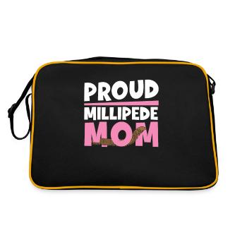 Fantastique mère mille-pattes pour un - Sac Retro - noir/or - Dos