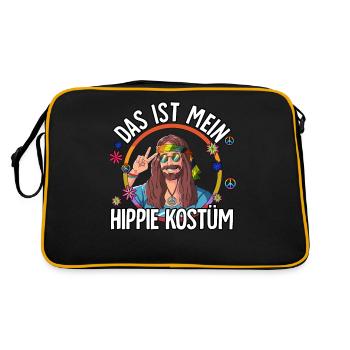 This is my hippie costume 60s 70s costume - Retro Bag - black/gold - Back
