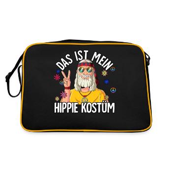 This is my hippie costume 60s 70s costume - Retro Bag - black/gold - Back