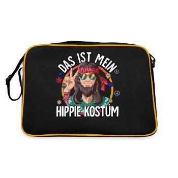 This is my hippie costume 60s 70s costume - Retro Bag - black/gold - Back