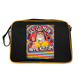 This is my hippie costume 60s 70s costume - Retro Bag - black/gold - Back