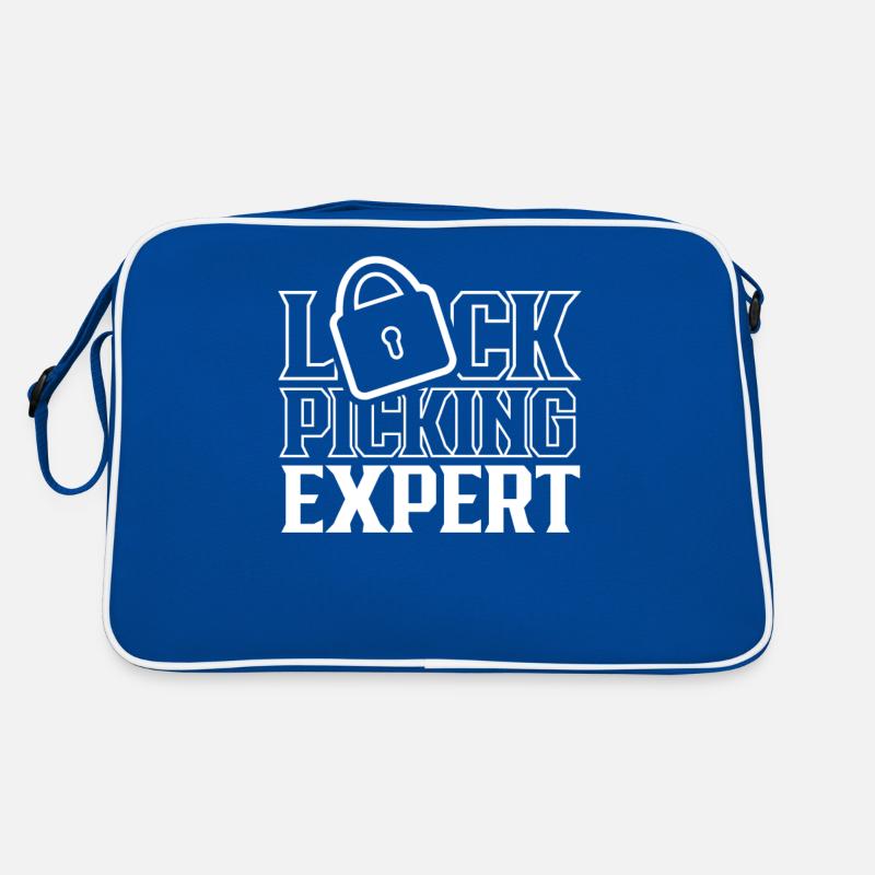 Lockpicking Expert Lock Picking Cracking Lock Sac Retro