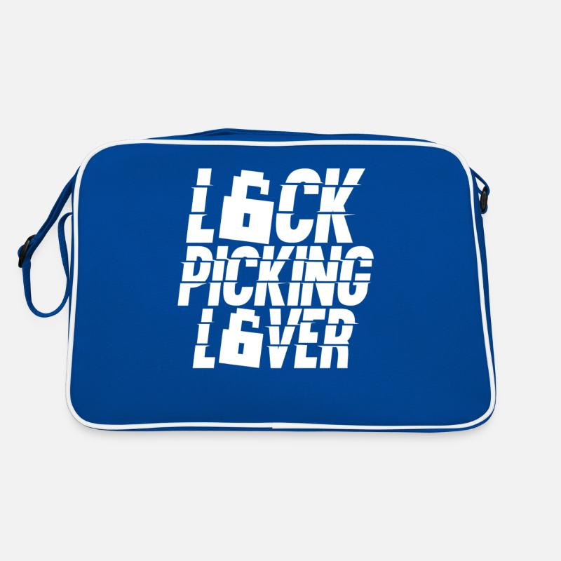 Lock Picking Lovers Cracking Lock Cracker Sac Retro