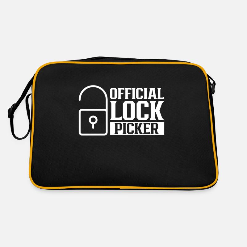 Offizieller Schlossknacker Lock Picker Schloss Retro Tasche