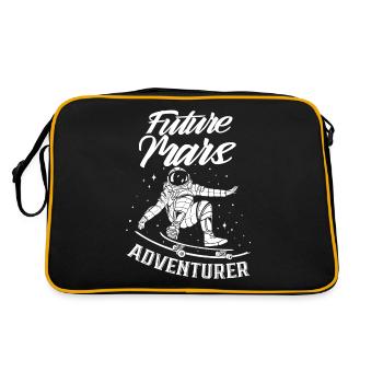 Future Mars Adventurer Planet Astronaut - Sac Retro - noir/or - Dos