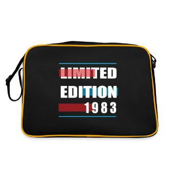 Édition limitée 1983 - Sac Retro - noir/or - Dos