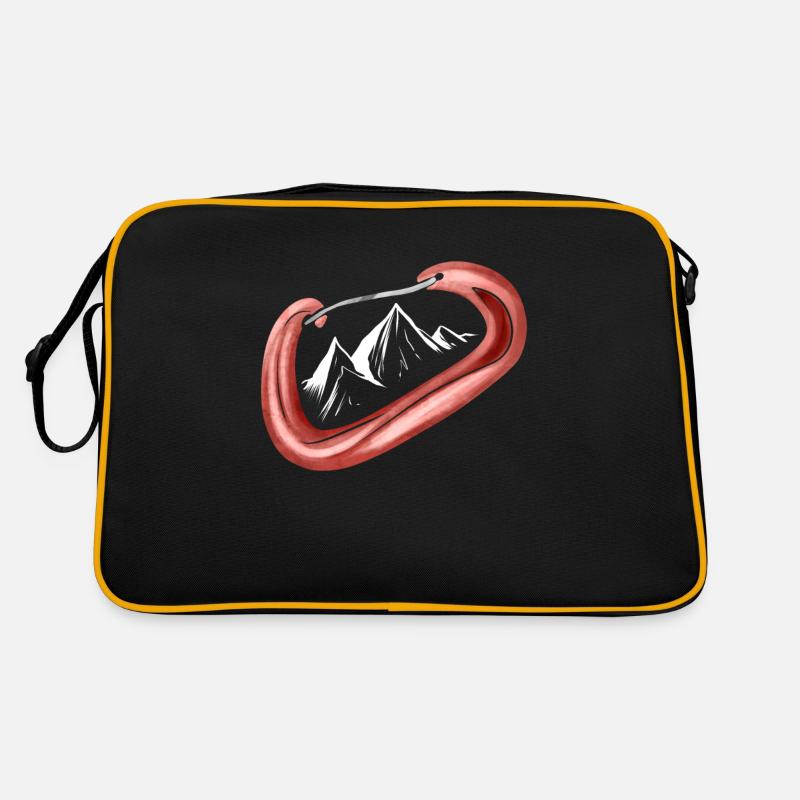 Climbing Secure Mountain Carabiner Sport Camping Retro Bag
