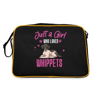 Whippet - Retro Bag - black/gold - Back