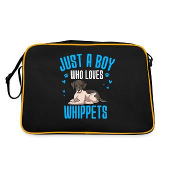 Whippet - Retro Bag - black/gold - Back