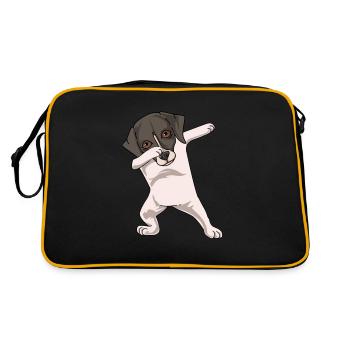 Whippet - Retro Bag - black/gold - Back