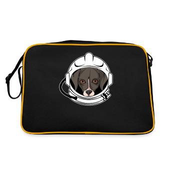 Whippet - Retro Bag - black/gold - Back