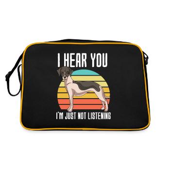 Whippet - Retro Bag - black/gold - Back
