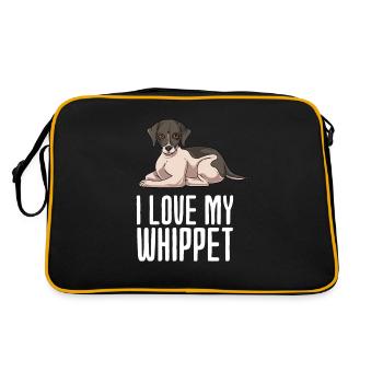 Whippet - Retro Bag - black/gold - Back