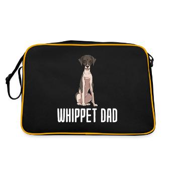 Whippet - Retro Bag - black/gold - Back