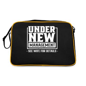 Sous la nouvelle direction Détails voir Pension d’épouse - Sac Retro - noir/or - Dos