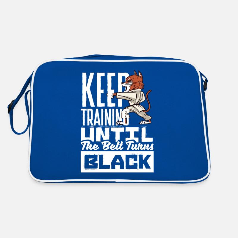Keep Training Until The Belt Turns Black Retro Bag