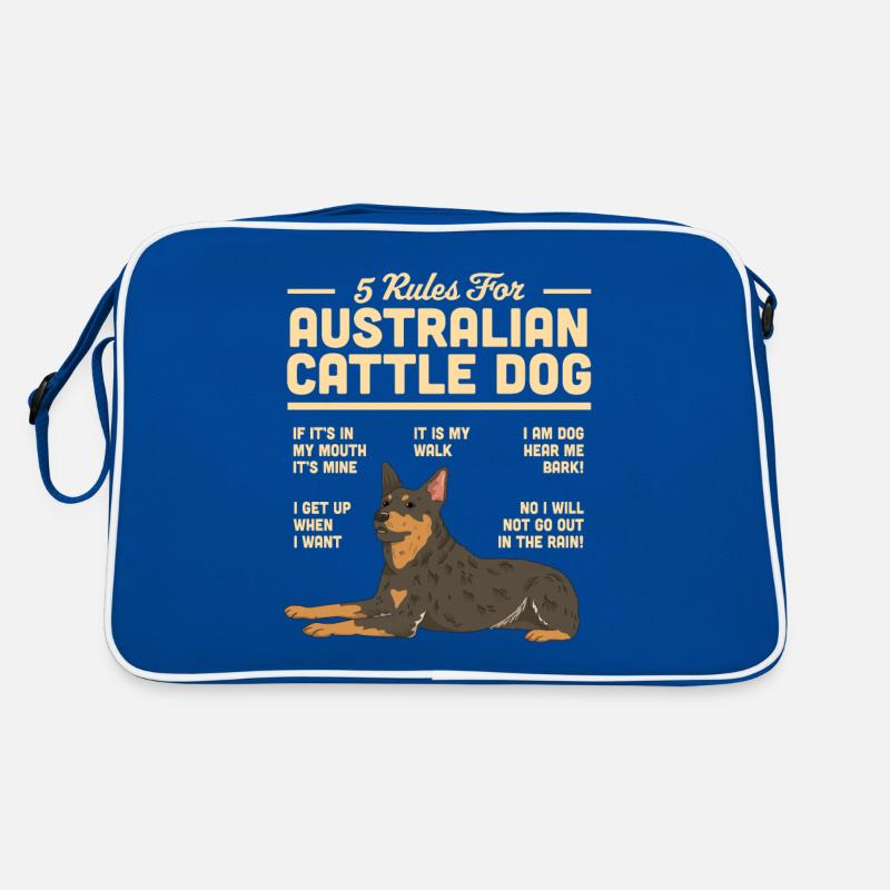 Australian Cattle Dog Retro Bag