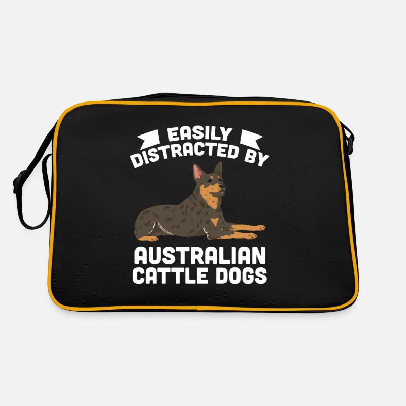 Australian Cattle Dog Retro Tasche