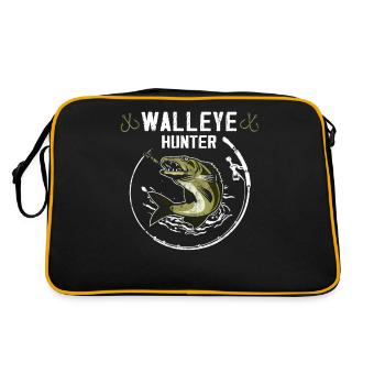 Pêche au lac Érié - Zander Hunter - Sac Retro - noir/or - Dos
