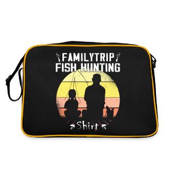 FamilyTrip - Chasse au poisson - Zander Hunter - Sac Retro - noir/or - Dos