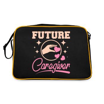 Training for future nurses - Retro Bag - black/gold - Back
