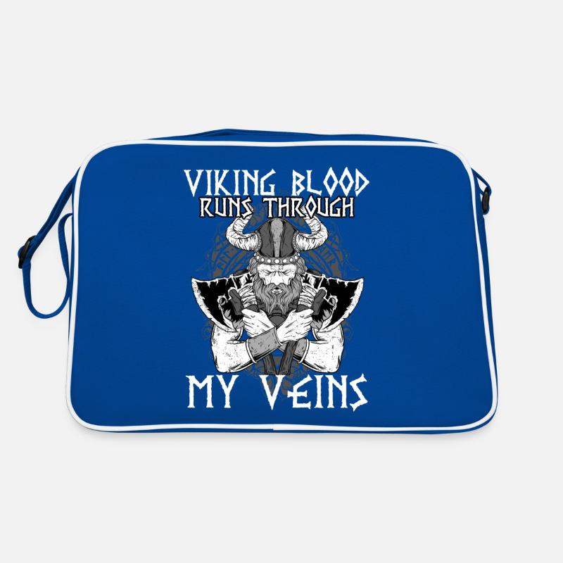 Le sang viking coule dans mes veines I Valhalla Sac Retro