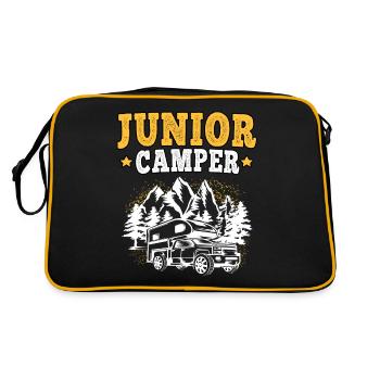 camping offspring camping caravan holidays - Retro Bag - black/gold - Back