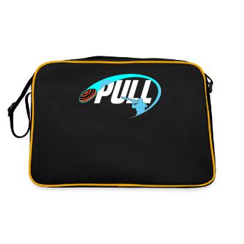Tir sportif Tireur Tireur Clay Pigeon Tir - Sac Retro - noir/or - Dos