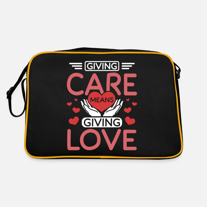 Prendre soin, c’est donner de l’amour Sac Retro