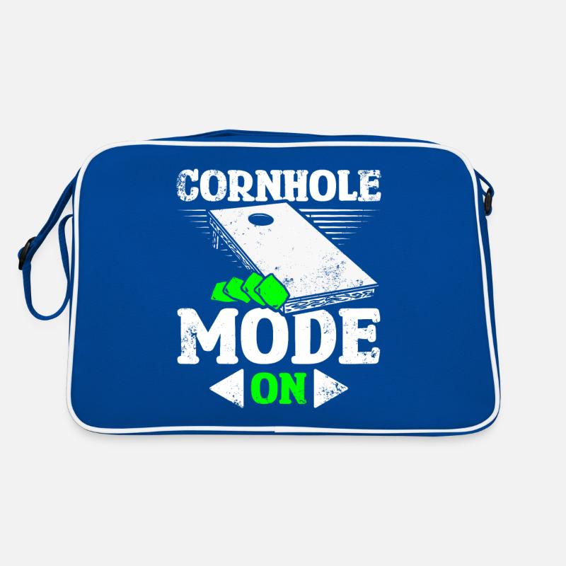 Cornhole mode on Retro Tasche