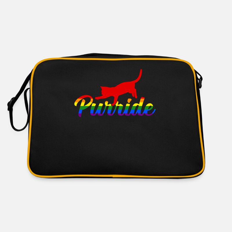 Cat Lgbt Retro Bag