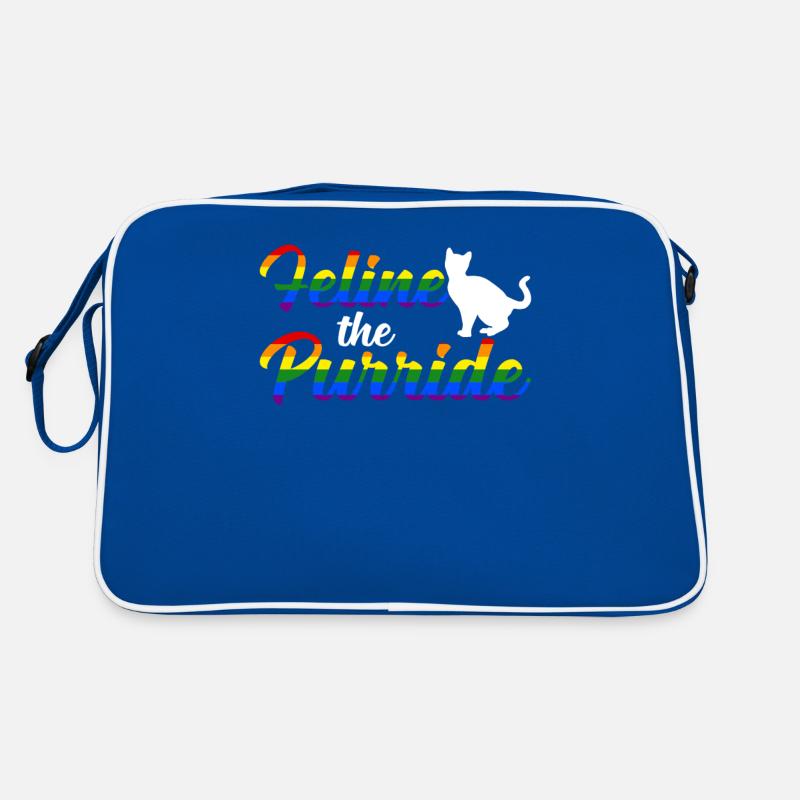 Cat Lgbt Retro Bag