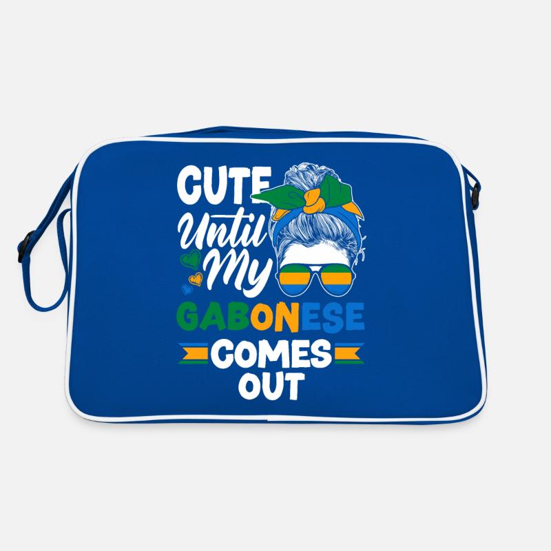 Gabonese Gabon Gabonese Flag Cute Until My Retro Bag