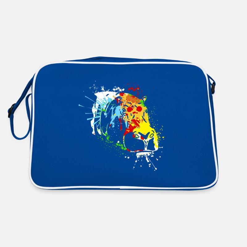 Splash Art Flusspferd Nilpferd Hippo Sac Retro
