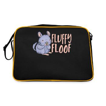Fluffy Floof Chinchilla Maman - Sac Retro - noir/or - Dos