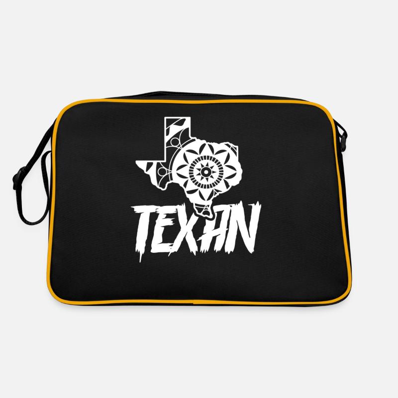Texan sayings Proud Texas Texan Retro Bag